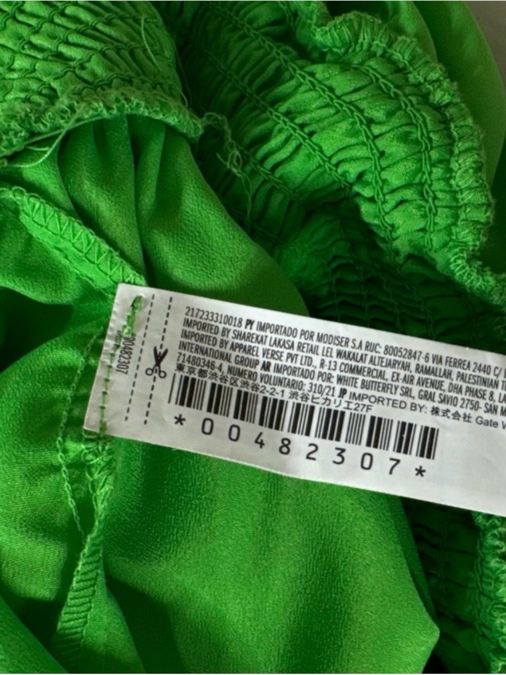 NWOT - FOREVER 21 Romper Bright Green | Large | V-Neck | Summer Beach Boho Neon - Picture 9 of 10